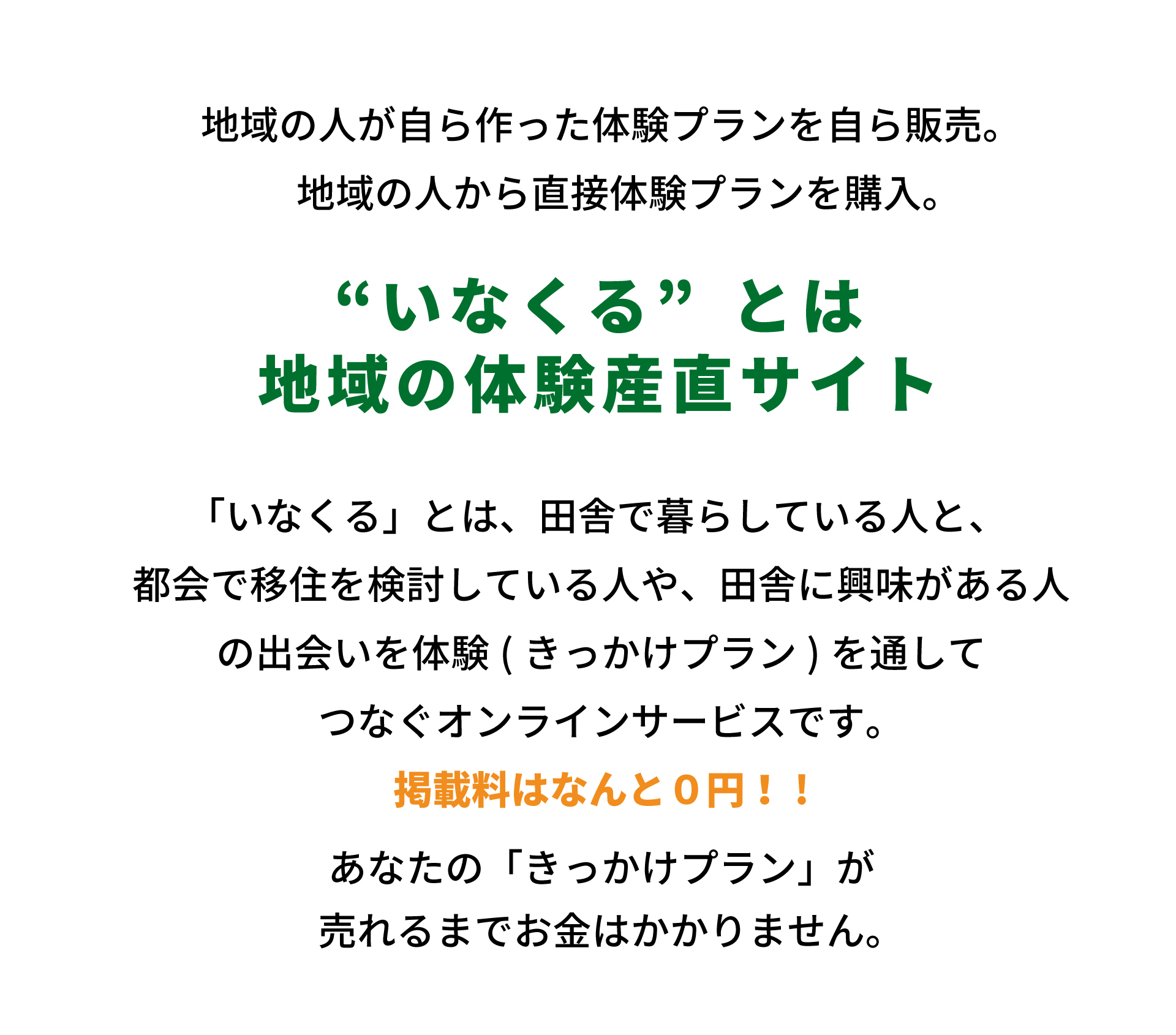 いなくるの説明